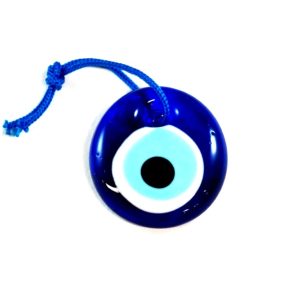 Μάτι γυάλινο μπλε 40mm