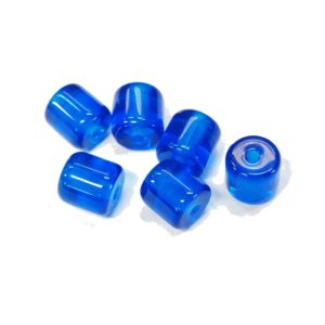 Πλαστική χάντρα μπλε 13,50x14mm