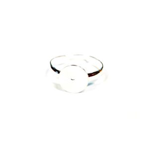 Δαχτυλίδι Βάση Ασημί 10mm