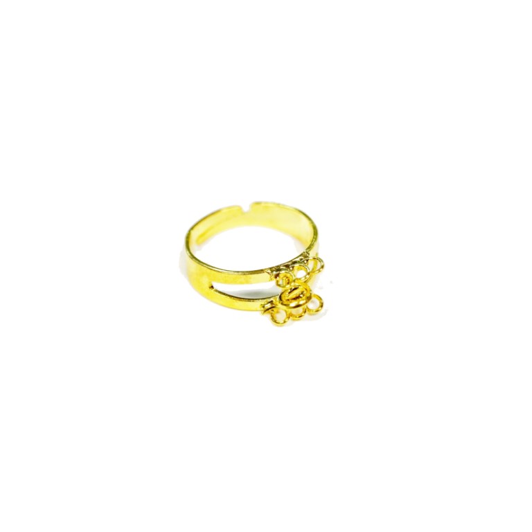 Δαχτυλίδι χρυσό με 7 κρίκους