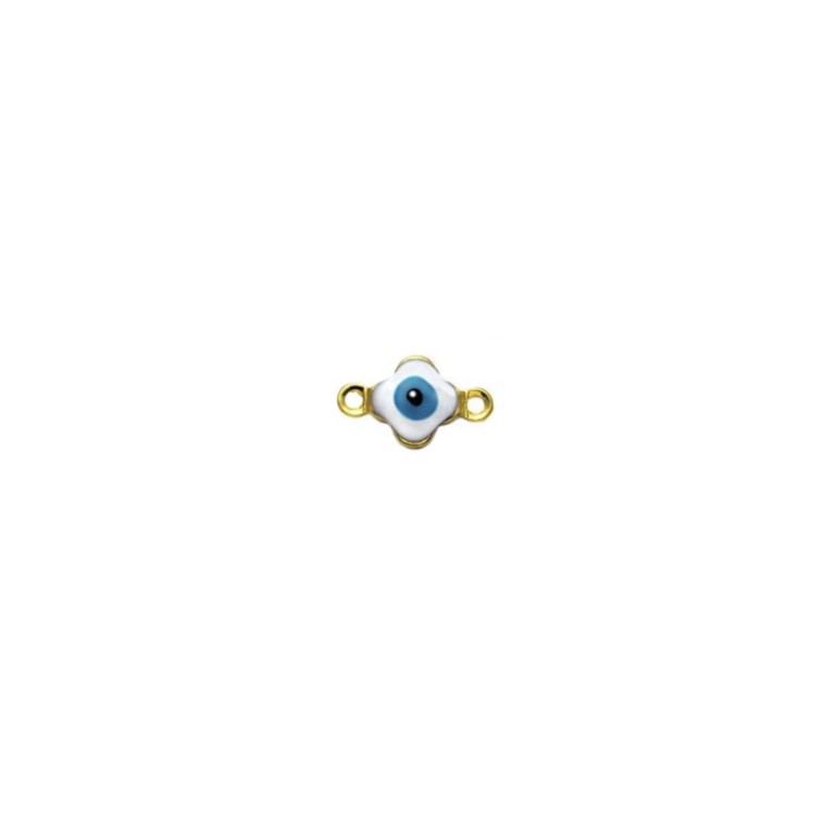 Μάτι Σταυρός Ασπρος 11×6,5x4mm