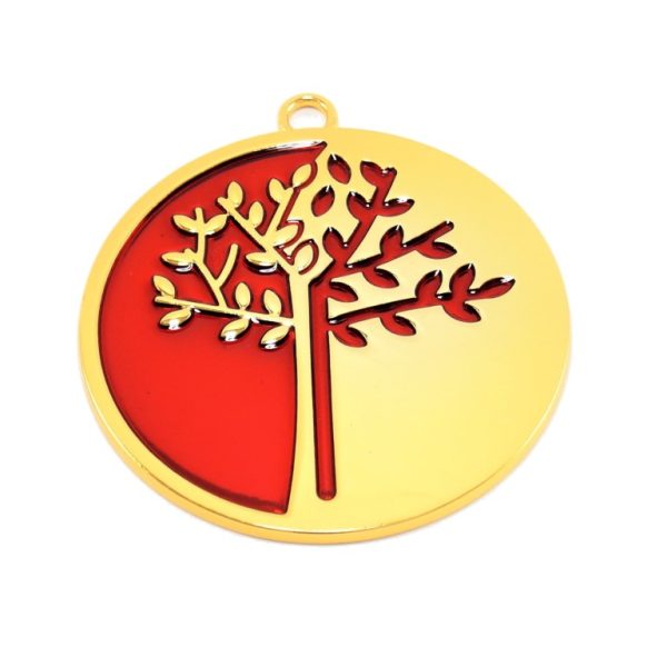 Δέντρο Ζωής Χρυσό & Κόκκινο 65mm