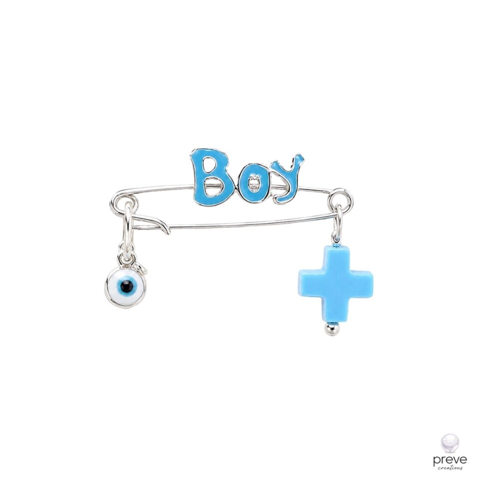 Boy Φυλαχτό Παραμάνα Ασήμι 925