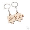 Θα Σ' Αγαπώ για Πάντα Κομμάτια Puzzle Μπρελόκ για Ζευγάρι